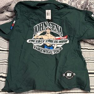 WWE Dark Green Graphic Tee